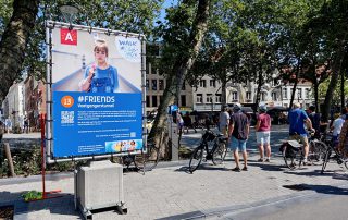 Publibloc voor de wandeling van Like Me